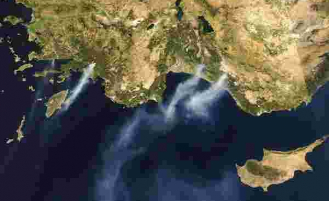 Uydu Fotoğraflarını Yayınladı: NASA'dan Türkiye'deki Yangınlarla İlgili Açıklama