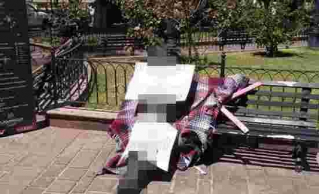 Uyuşturucu karteli liderinin cansız bedeni, şehir meydanındaki parkta poşete sarılı halde bulundu