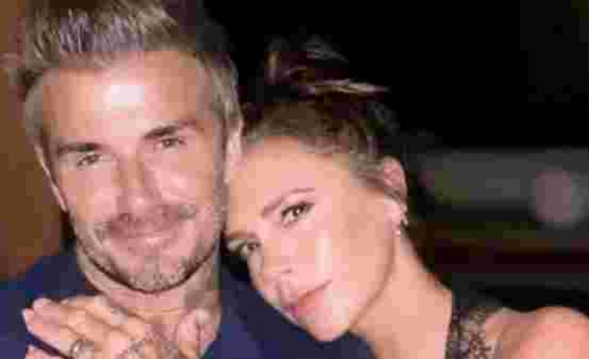 Victoria Beckham, David Beckham'ın kalçasını paylaştı