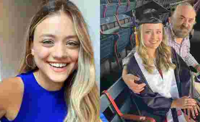 Volkan Konak'ın kızı Amerika'da üniversite bitirdi