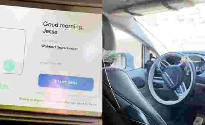 Waymo'nun Sürücüsüz Taksisine Binen Adamın Teknoloji Karşısında Hayranlığını Gizleyemediği Anlar