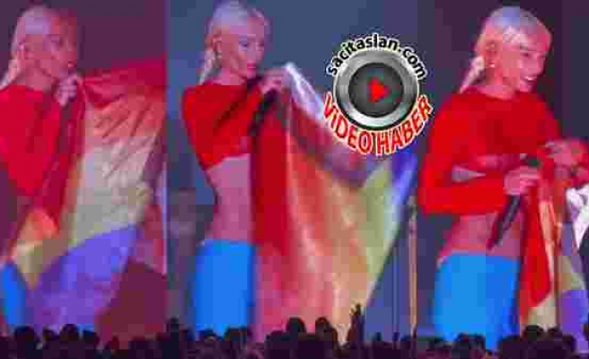 Yenikapı konserinde LGBTi+ bayrağı açan Gülşen ortalığı karıştırdı!