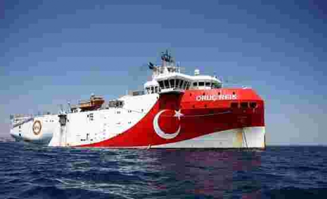 Yunanistan'ın 'Yunan savaş gemileri Oruç Reis'i bölgeden uzaklaştırdı' iddiasına Türkiye'den yalanlama geldi