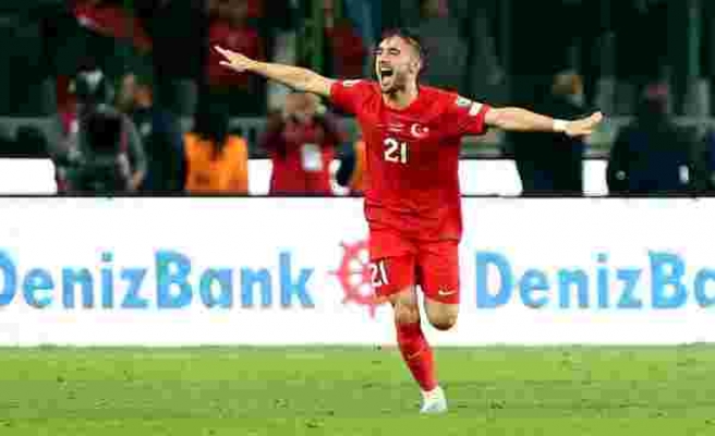 Yunus Akgün’ün Letonya maçında attığı gol haftanın golü seçildi