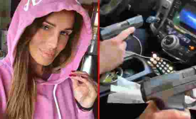 Zimmetli silahıyla TikTok videosu çeken kadın polis, emniyetten atıldı