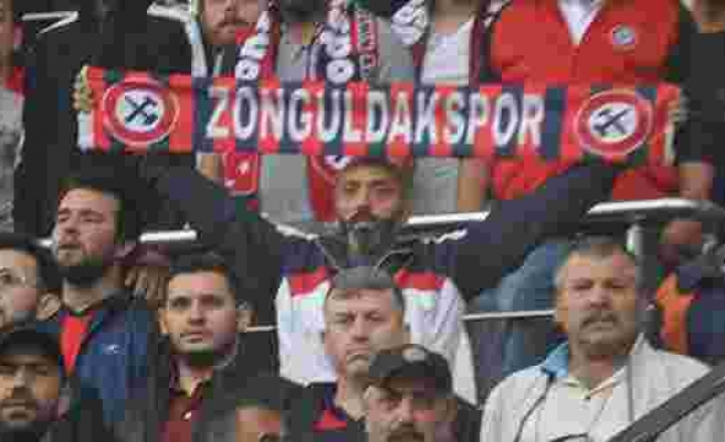 Zonguldak Kömürspor'a 3 bin taraftar destek verdi