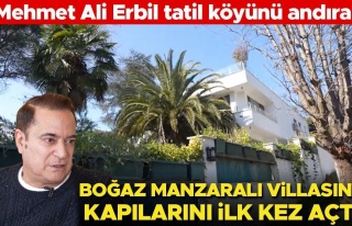 Başarılı Şovmen Mehmet Ali Erbil'in Boğaz Manzaralı...