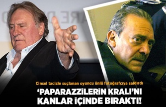 Gerard Depardieu'nün Paparazziye Saldırısı