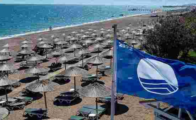 Türkiye mavi bayraklı plajda zirveye ilerliyor
